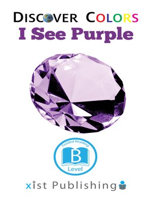 cover image of I See Purple